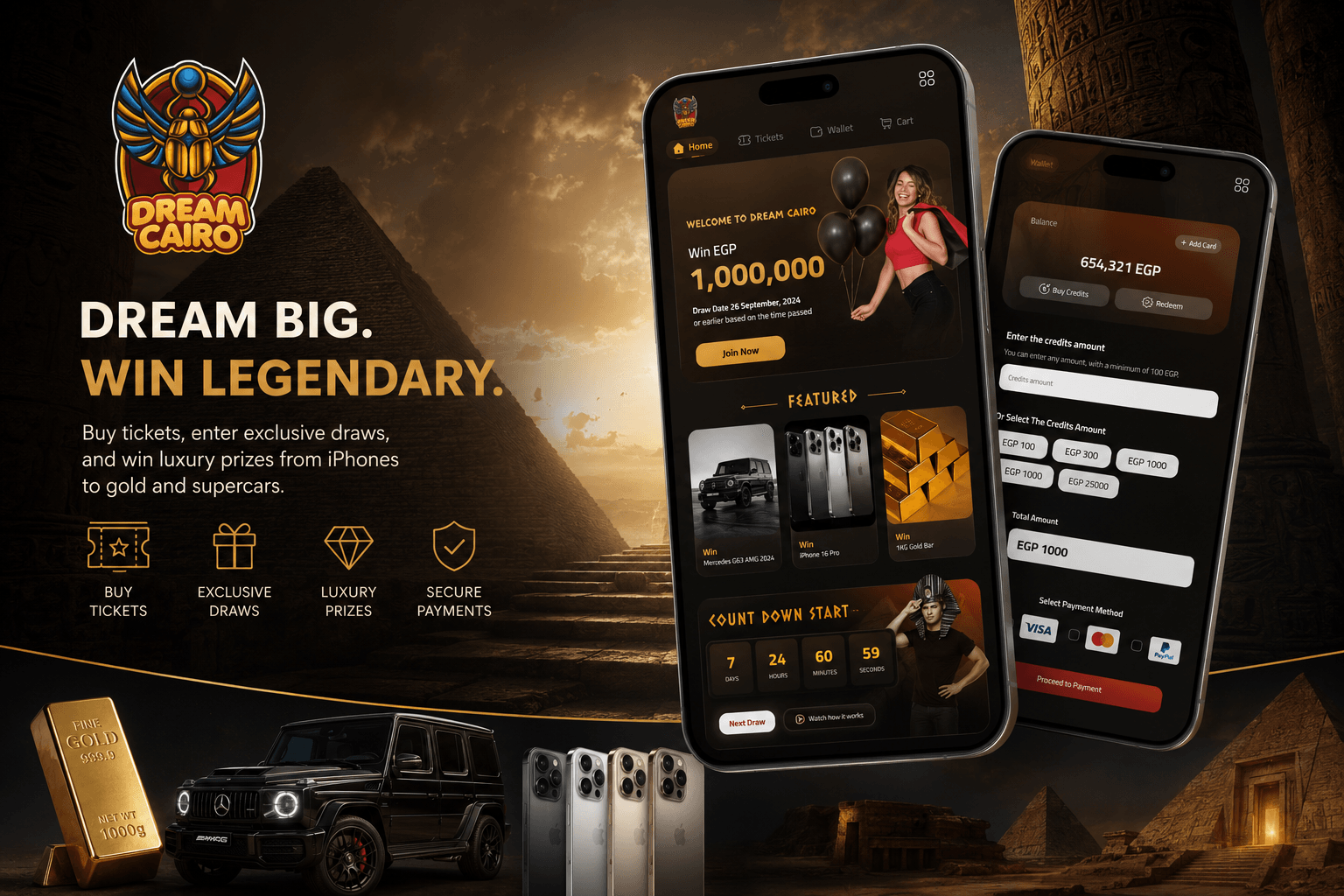 Dream Cairo — Luxury Commerce case study cover