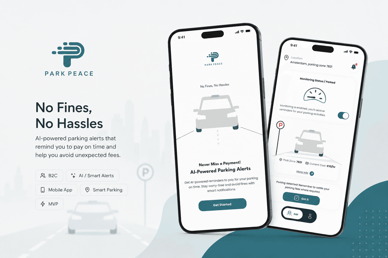 Park Peace — Smart Mobility case study cover