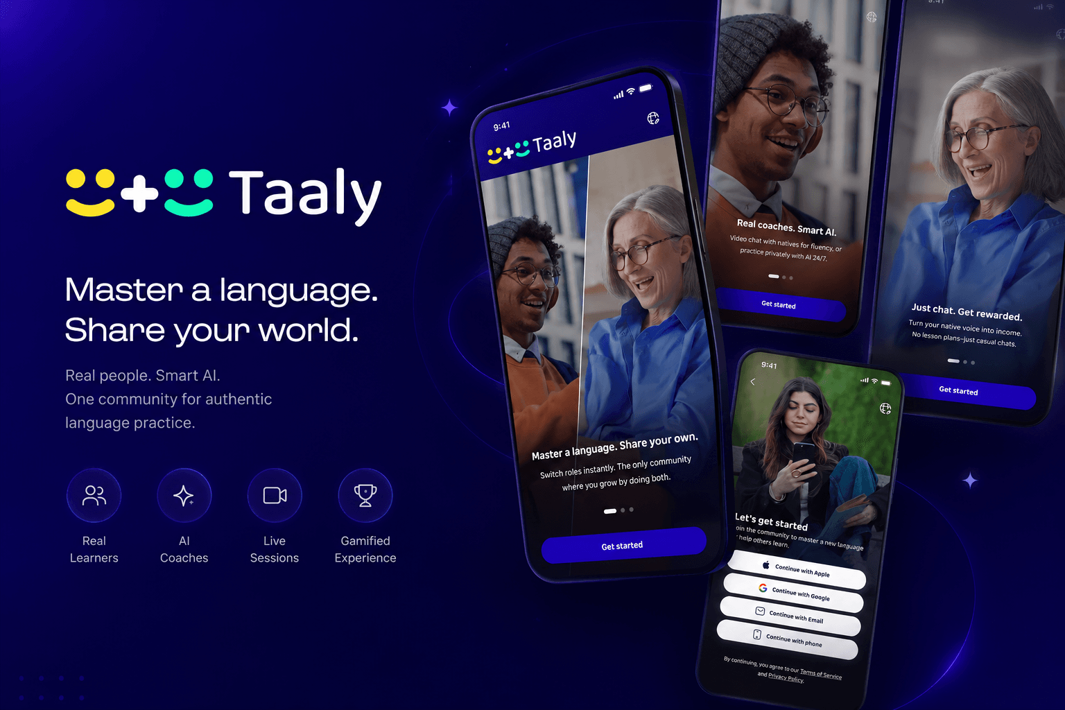 Taaly — Language Learning · AI case study cover